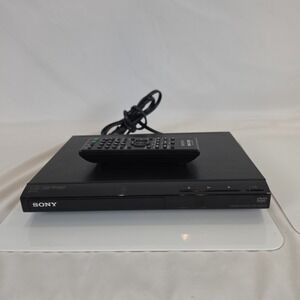Sony DVP-SR210P CD DVD Player Progressive Scan Compact Black With Remote Control
